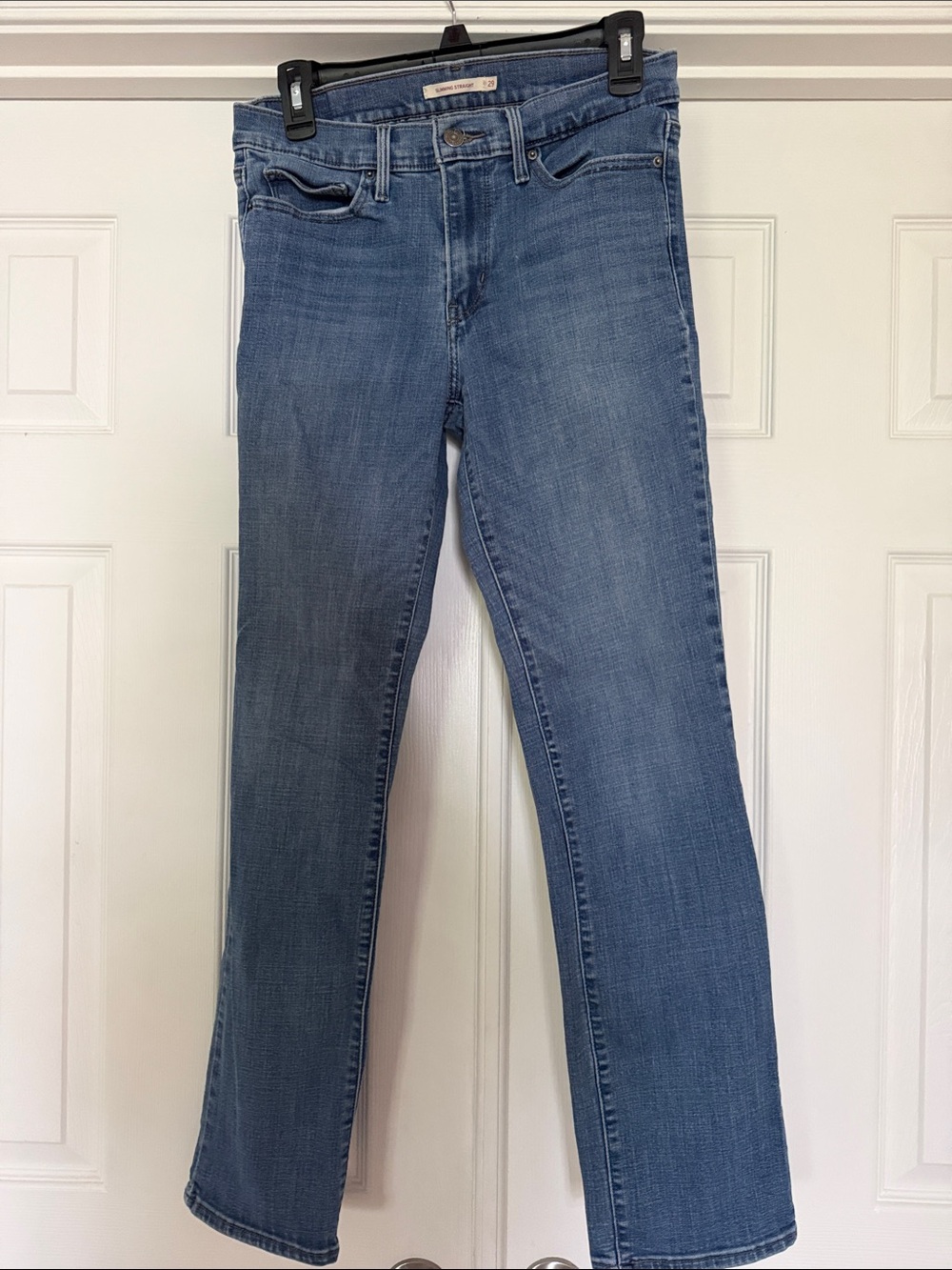 Levi's Slim Straight Blue Denim Jeans